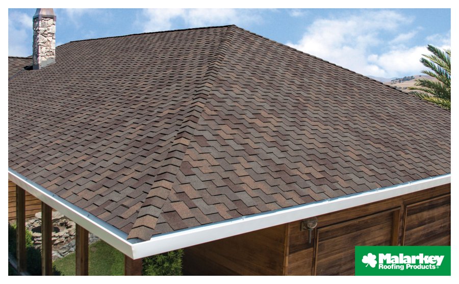 Malarkey EZ-Ridge shingles in Natural Wood — manufacturer product photo